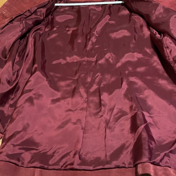 Kate Hill woman’s jacket outer shell 100% leather size 16 - Picture 11 of 14